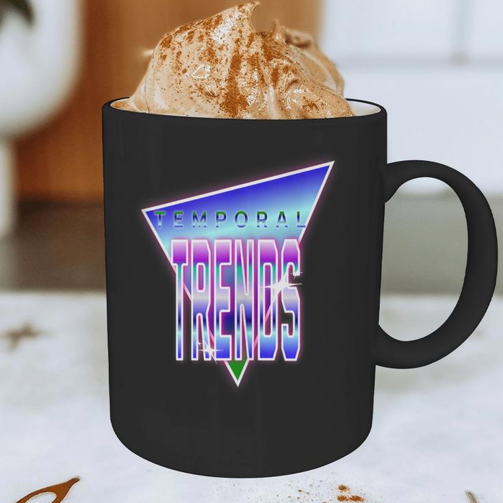 Temporal Trends Vaporwave Style Retro Nostalgia Look Graphic Print Coffee Mug