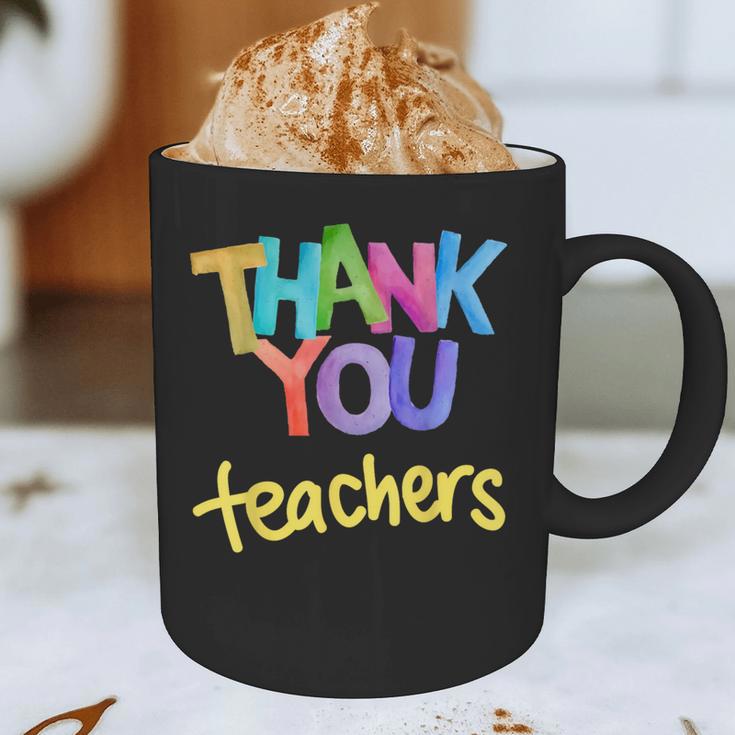 Thank You Teacher Appreciation Graduation Men Women Girls Kids Graphic Print Coffee Mug
