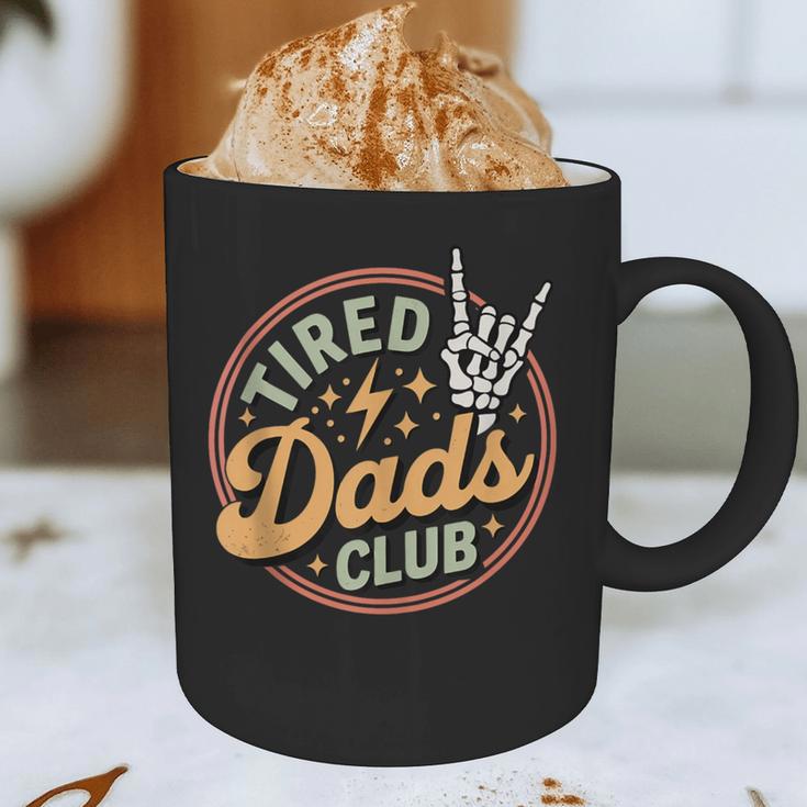 Tired Dads Club Graphic Print Coffee Mug