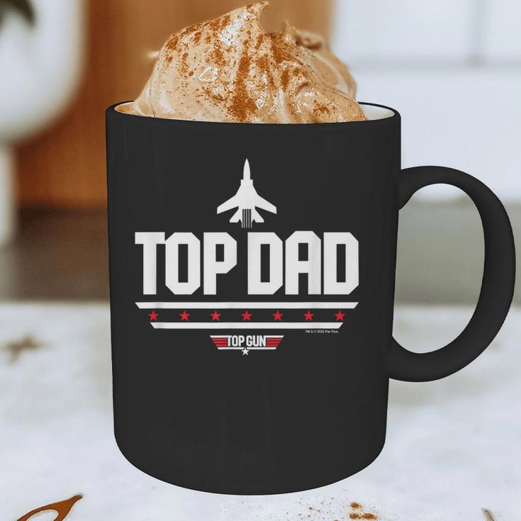 Top Gun Father's Day Top Dad Graphic Print Coffee Mug
