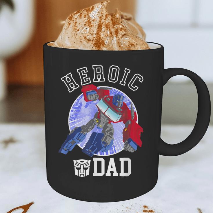 Transformers Father's Day Optimus Prime Heroic Dad Vintage Graphic Print Coffee Mug Transformers Father's Day Optimus Prime Heroic Dad Vintage Graphic Print Coffee Mug