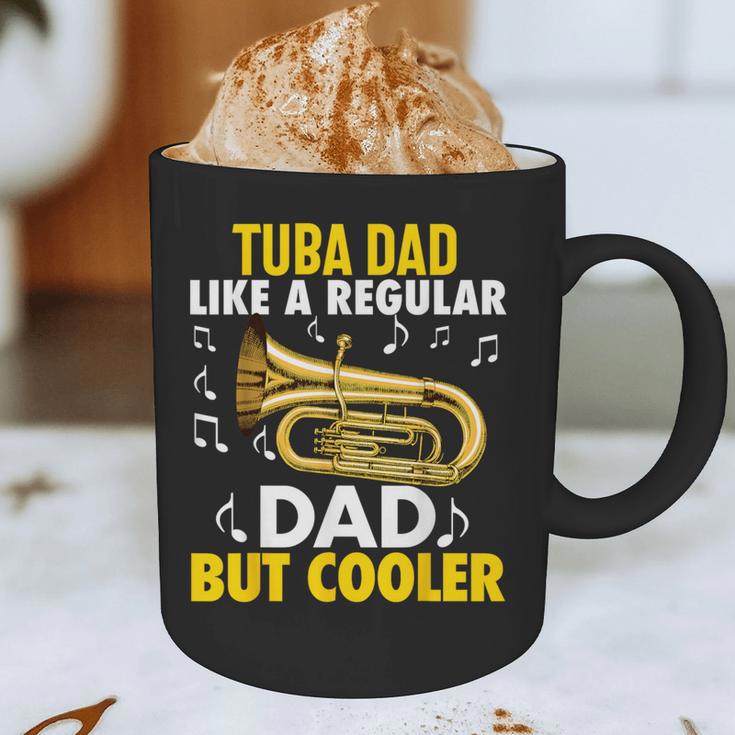 Tuba Player Men Dad Grandpa Marching Band Brass Tubist Graphic Print Coffee Mug