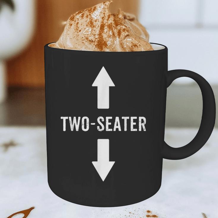 Two Seater Shirt For Men 2 Seater Dad Graphic Print Coffee Mug