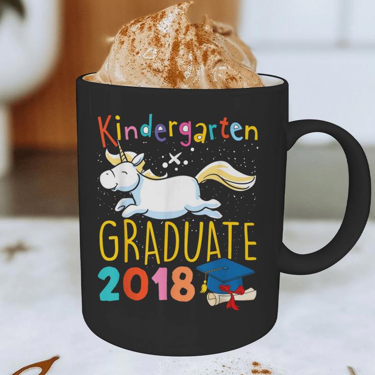 Unicorn Kindergarten Graduation Shirt Girls Graphic Print Coffee Mug