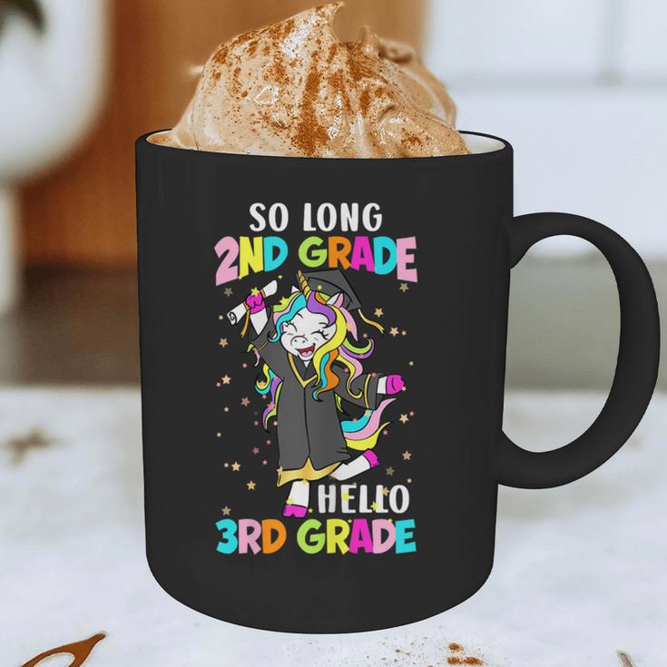 Unicorn So Long 2nd Grade Hello 3rd Grade Graduation Graphic Print Coffee Mug