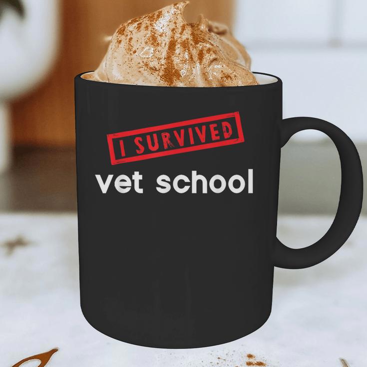Vet School Tech Graduation Future Veternarians I Survived Graphic Print Coffee Mug