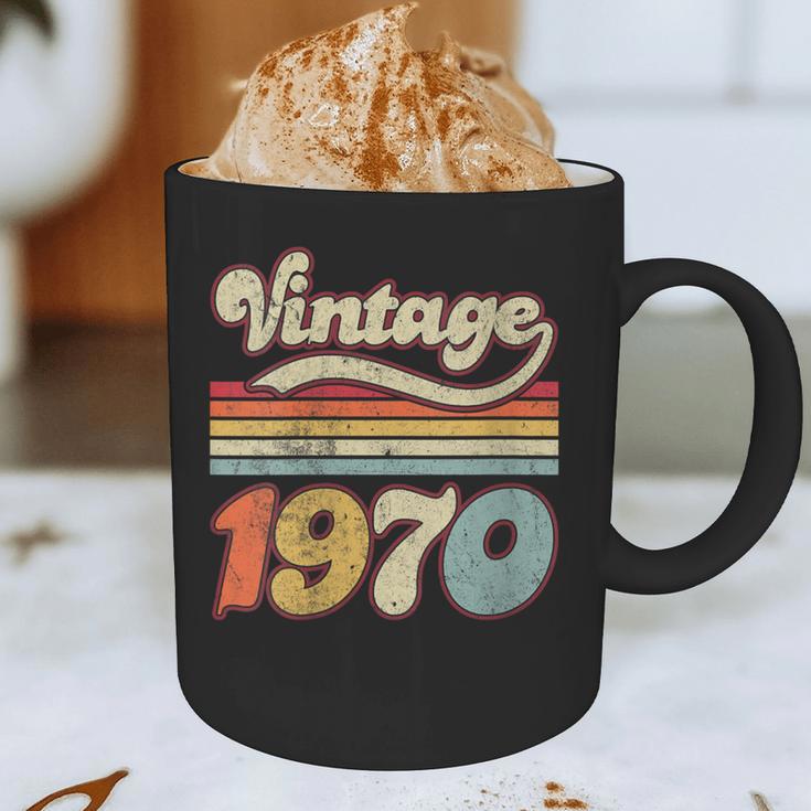 Vintage 1970 Birthday Retro Style 70's Born Nostalgia Outfit Graphic Print Coffee Mug Vintage 1970 Birthday Retro Style 70's Born Nostalgia Outfit Graphic Print Coffee Mug