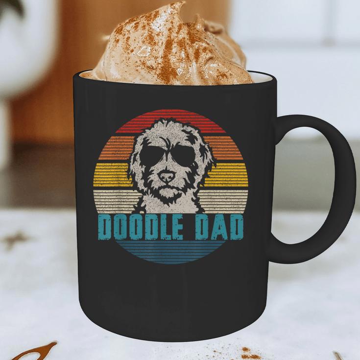 Vintage Best Doodle Dad Ever Father's Day Golden Doodle Graphic Print Coffee Mug