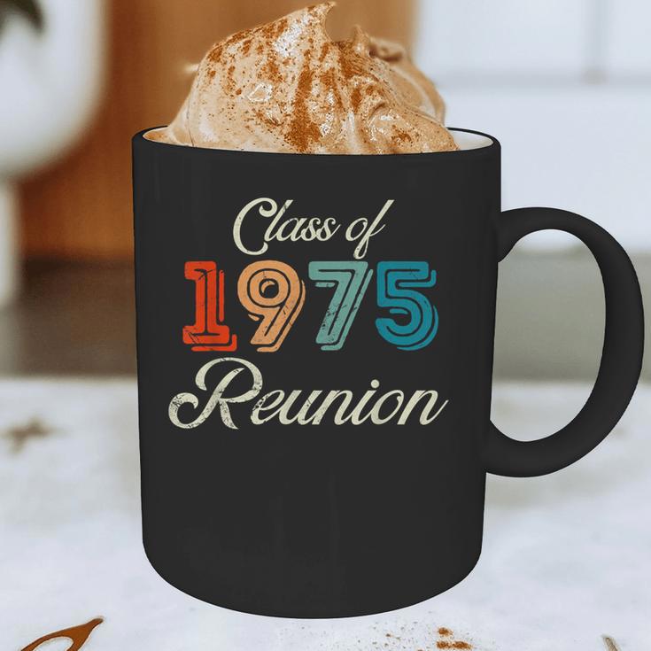 Vintage Class Of 1975 Reunion 50th Graduation Classmate Cool Graphic Print Coffee Mug