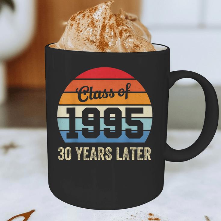 Vintage Class Of 1995 30 Years Later Reunion 30th Graduation Graphic Print Coffee Mug