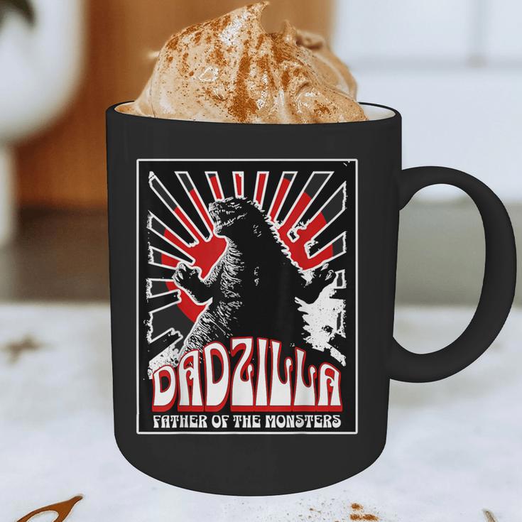 Vintage Dadzilla Father Of The Monsters Fathers Day Graphic Print Coffee Mug