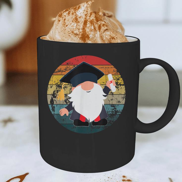 Vintage Graduation Gnome Graphic Print Coffee Mug