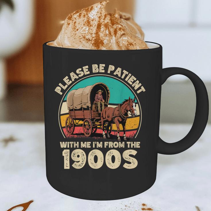 Vintage Please Be Patient I'm From The 1900s Men Women Graphic Print Coffee Mug