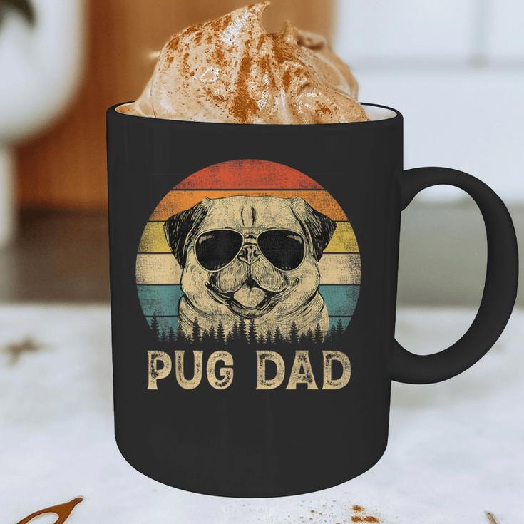 Vintage Pug Dad Dog Lovers Father's Day Tee Graphic Print Coffee Mug Vintage Pug Dad Dog Lovers Father's Day Tee Graphic Print Coffee Mug