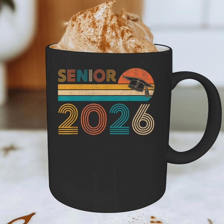 Vintage Senior 2026 Graduate Class Of 2026 Graduation Grad Graphic Print Coffee Mug