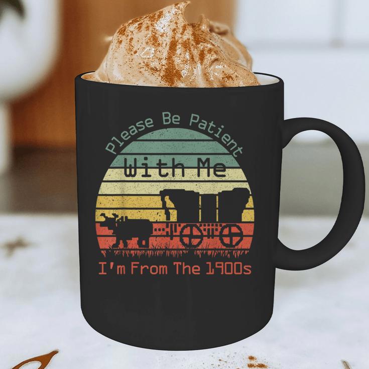 Vintage Sunset Please Be Patient With Me I'm From The 1900s Graphic Print Coffee Mug Vintage Sunset Please Be Patient With Me I'm From The 1900s Graphic Print Coffee Mug