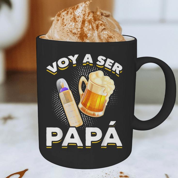 Voy Hacer Papa Ser Papa Voy A Ser Papa Dad To Be In Spanish Graphic Print Coffee Mug