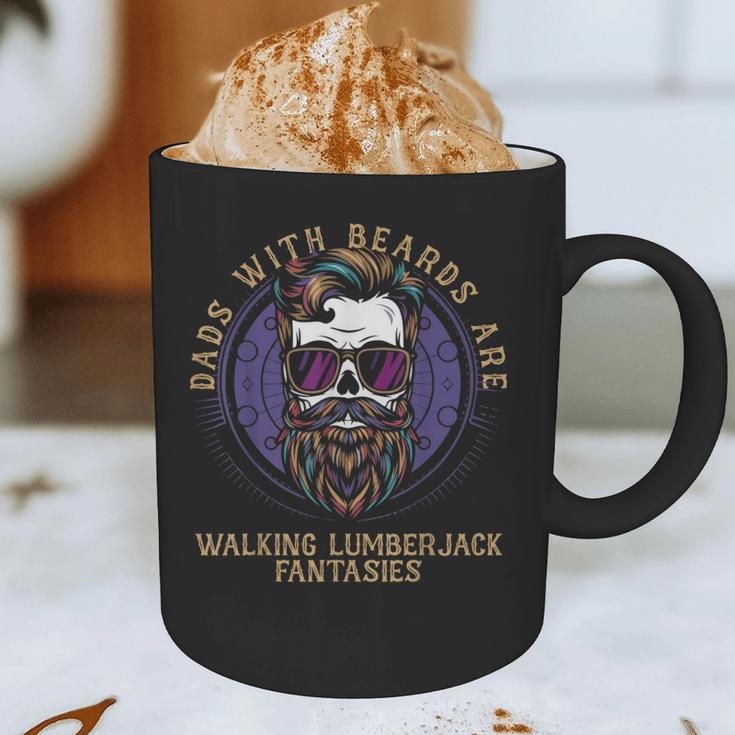 Walking Lumberjack Fantasies Dads With Beards Fantasy Art Graphic Print Coffee Mug