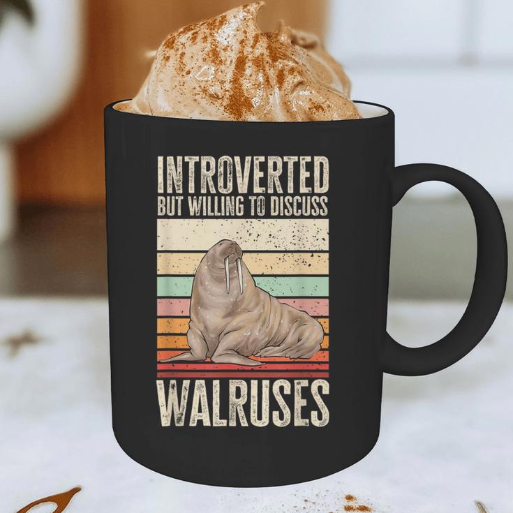 Walrus Lover Introvert Walrus Graphic Print Coffee Mug Walrus Lover Introvert Walrus Graphic Print Coffee Mug