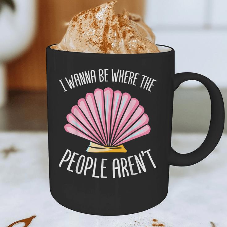 I Wanna Be Where The People Aren't Introverted Introvert Graphic Print Coffee Mug I Wanna Be Where The People Aren't Introverted Introvert Graphic Print Coffee Mug