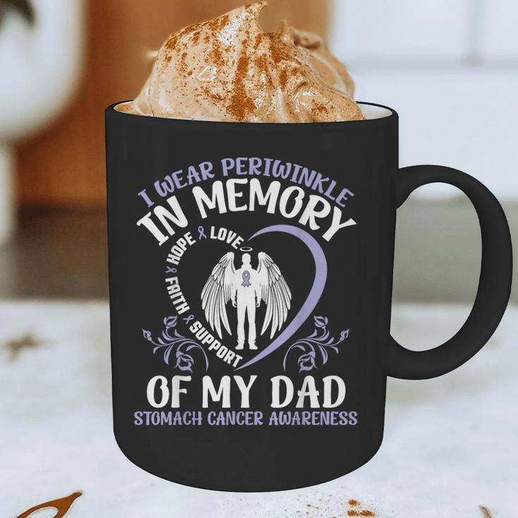 I Wear Periwinkle In Memory My Dad Stomach Cancer Awareness Graphic Print Coffee Mug