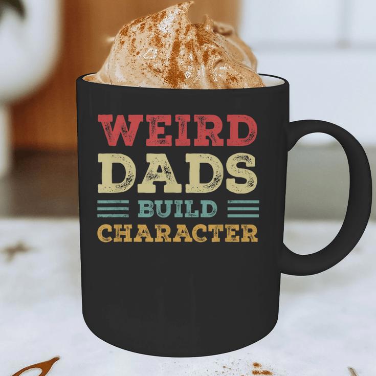 Weird Dads Build Character Vintage Graphic Print Coffee Mug