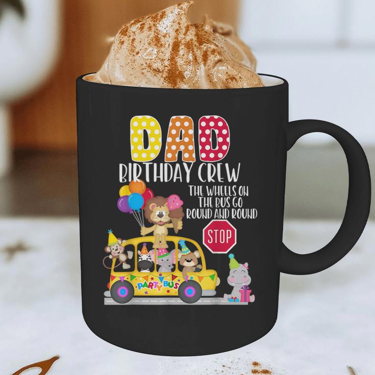The Wheels On The Bus Dad Birthday Crew Party Toddler Kids Graphic Print Coffee Mug