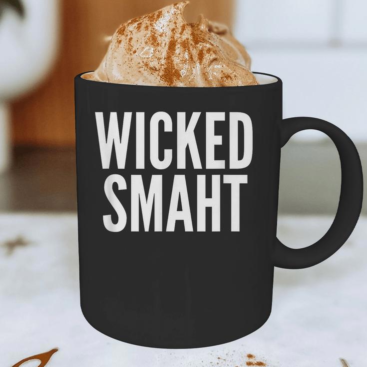 Wicked Smaht Boston Accent Graduation Tee Graphic Print Coffee Mug