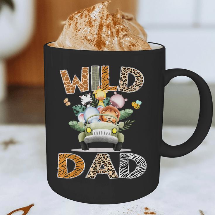 Wild Dad 1St Birthday Safari Jungle Animal Truck Graphic Print Coffee Mug Wild Dad 1St Birthday Safari Jungle Animal Truck Graphic Print Coffee Mug
