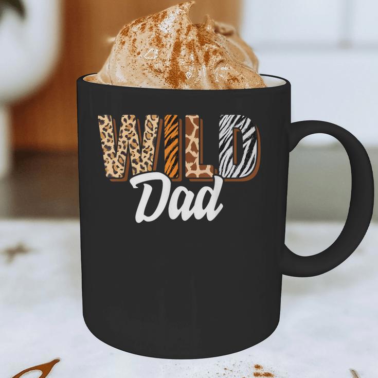Wild Dad Zoo Born Two Be Wild B-Day Safari Jungle Animal Graphic Print Coffee Mug