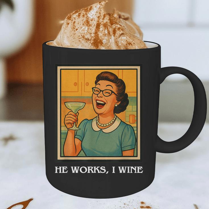 I Wine Housewife Retro Nostalgia Classic 1950s Vintage Humor Graphic Print Coffee Mug I Wine Housewife Retro Nostalgia Classic 1950s Vintage Humor Graphic Print Coffee Mug