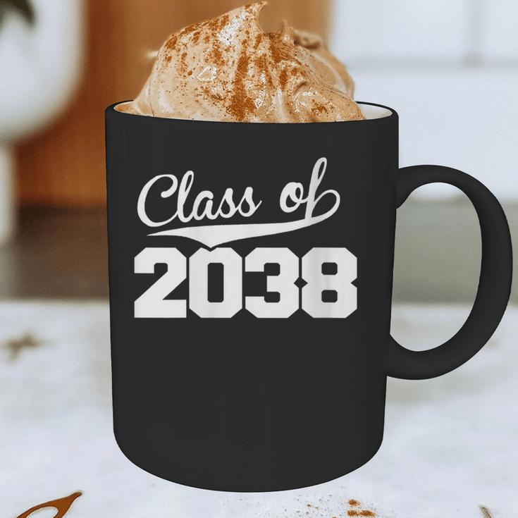 Women's Class Of 2038 Kid Adult Future Year Kindergarten Graduation Graphic Print Coffee Mug