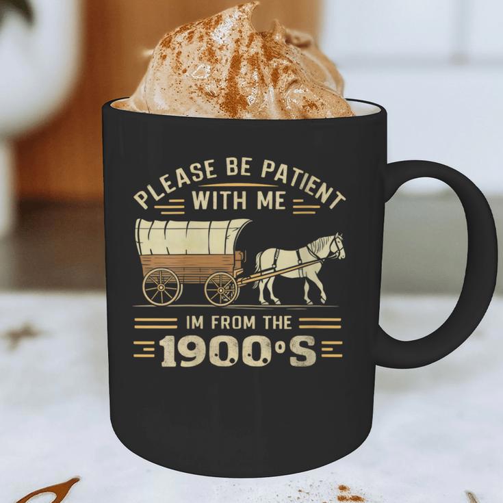 Women's Please Be Patient With Me I'm From The 1900s Vintage Graphic Print Coffee Mug Women's Please Be Patient With Me I'm From The 1900s Vintage Graphic Print Coffee Mug