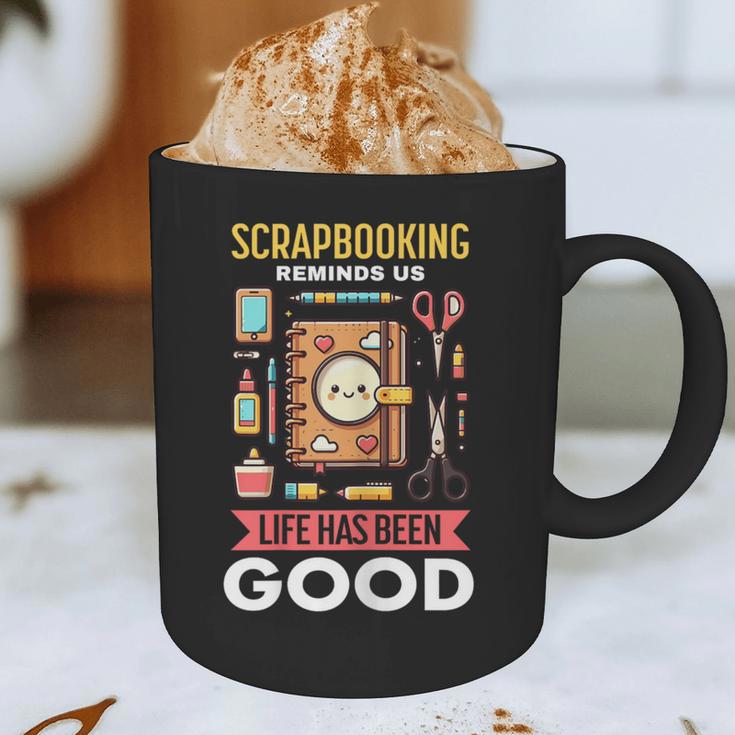 Women's Scrapbooking Enthusiast Top Crafty Memory Keeper Graphic Print Coffee Mug