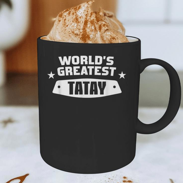 World's Greatest Tatay Shirt Filipino Dad Graphic Print Coffee Mug