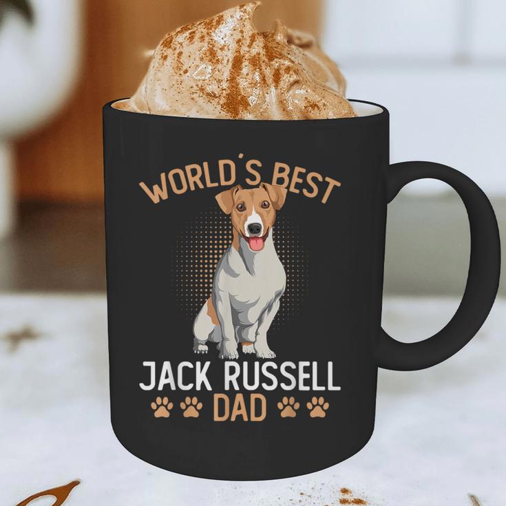 World´s Best Jack Russell Terrier Dad Dog Owner Men Graphic Print Coffee Mug