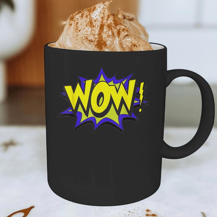 WowShirt WOW Dad Mom Men Women Boys Girls Tee Graphic Print Coffee Mug
