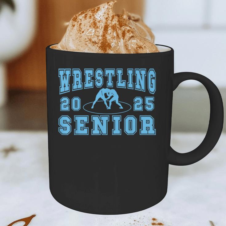 Wrestling Senior Night Wrestling Senior 2025 Graduation 38 Graphic Print Coffee Mug