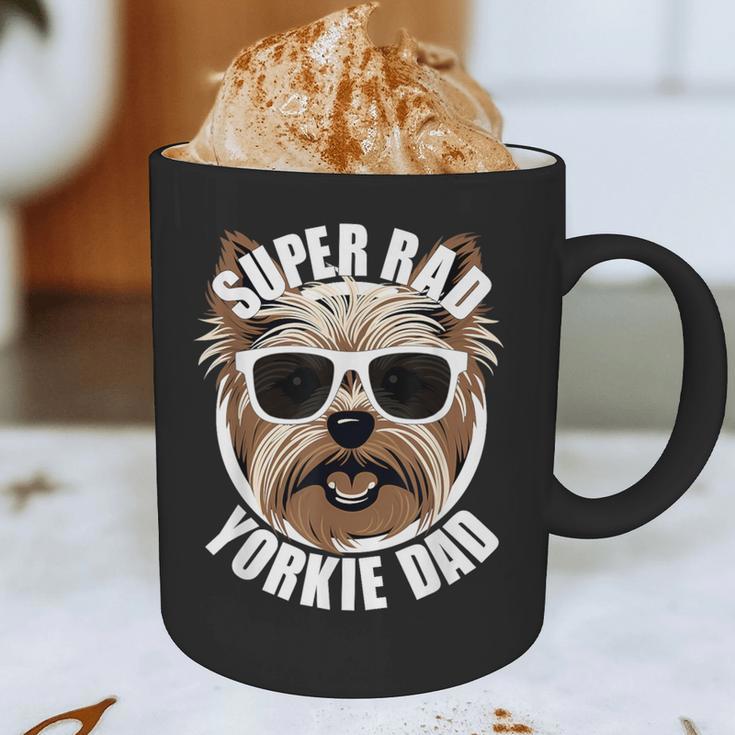 Yorkie Dad Father’s Day Yorkshire Terrier Dog Dad Graphic Print Coffee Mug
