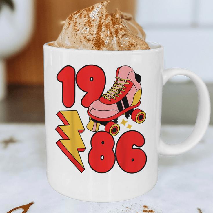 1986 Retro Roller Skate Vintage 80s Nostalgia Collector Graphic Print Coffee Mug 1986 Retro Roller Skate Vintage 80s Nostalgia Collector Graphic Print Coffee Mug
