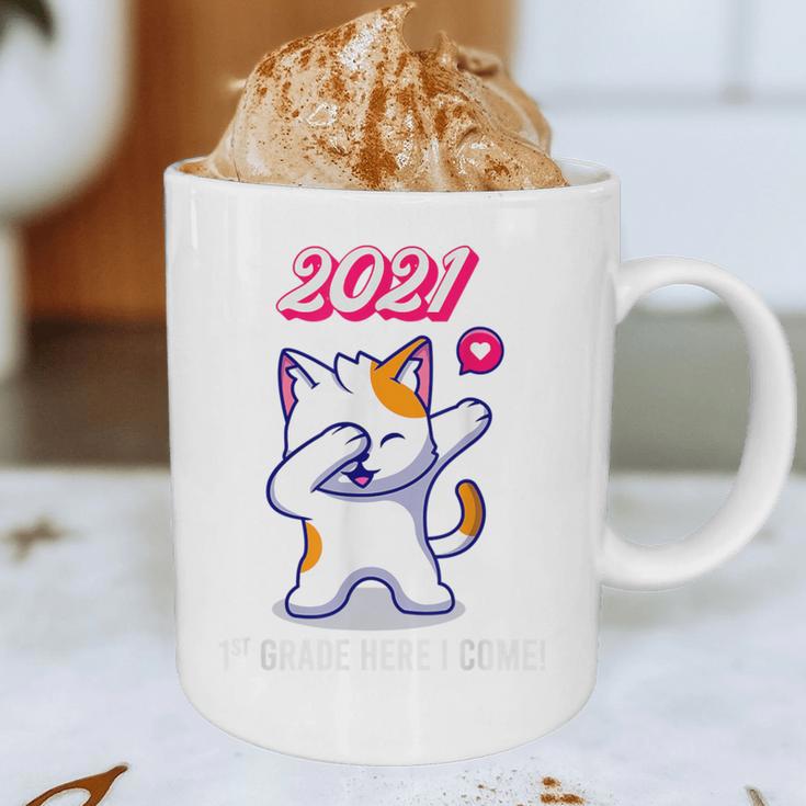 2021 Kindergarden Graduation Celebration Dapping Cat For Men Women Kids Graphic Print Coffee Mug