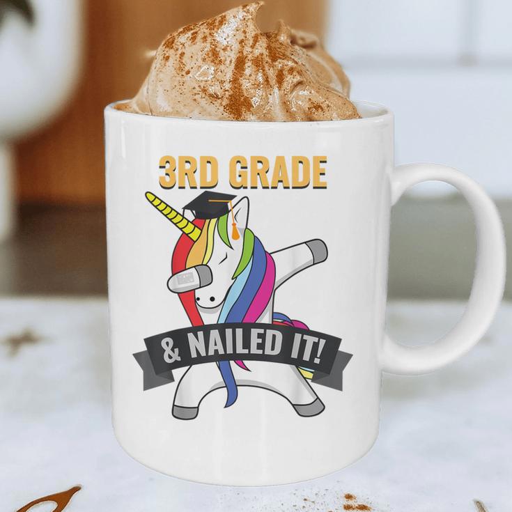 3RD GRADE NAILED IT UNICORN DABBING GRADUATION T-SHIRT Graphic Print Coffee Mug