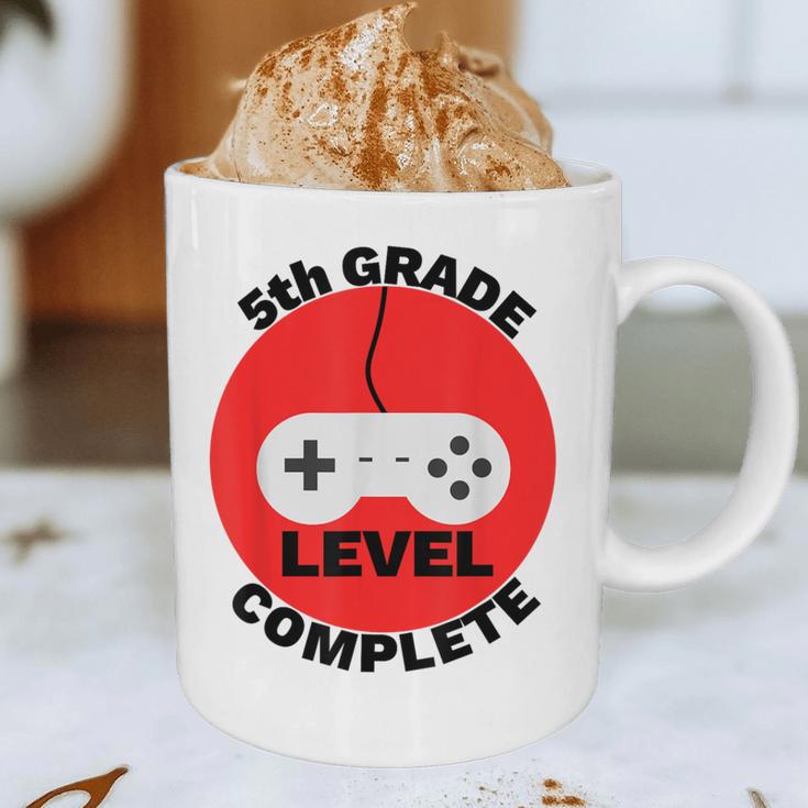 5th Grade Level Complete Gamer Graduation Graphic Print Coffee Mug