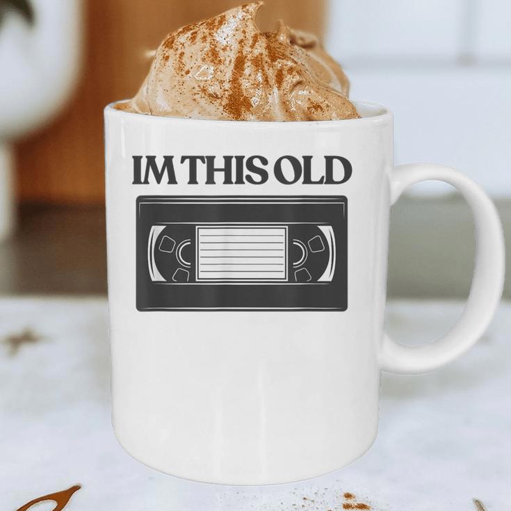 80s VHS Video Cassette Nostalgia Graphic Print Coffee Mug 80s VHS Video Cassette Nostalgia Graphic Print Coffee Mug