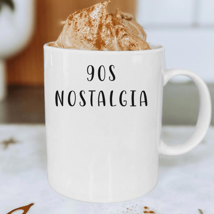 90s Nostalgia Nostalgic Statement Premium Tri-Blend Graphic Print Coffee Mug