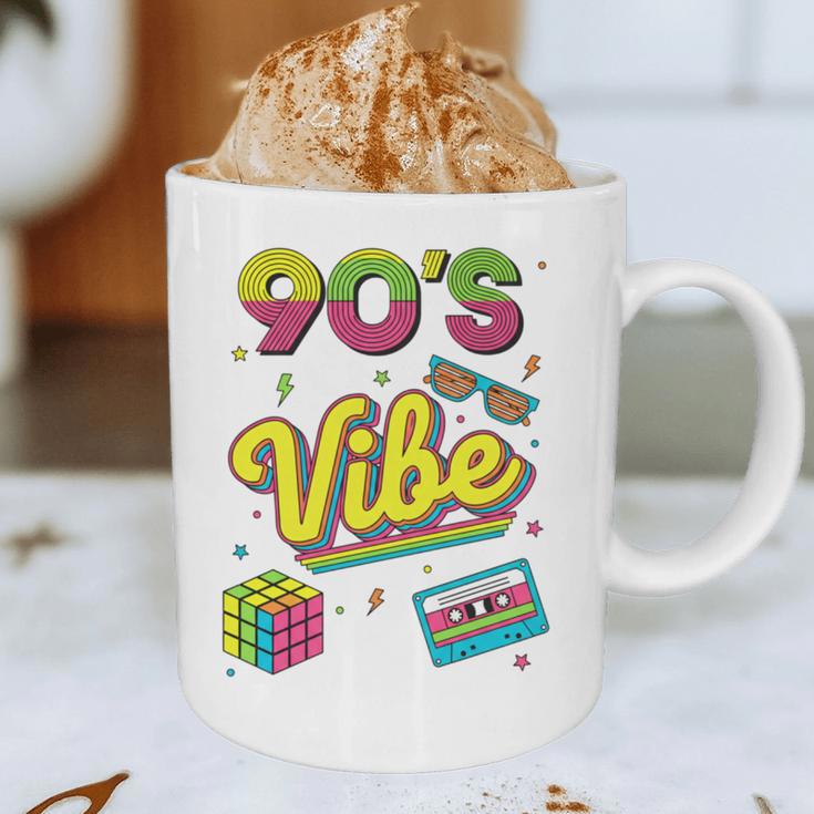 90s Nostalgia Retro Apparel 90'S Vibe Retro Graphic Print Coffee Mug