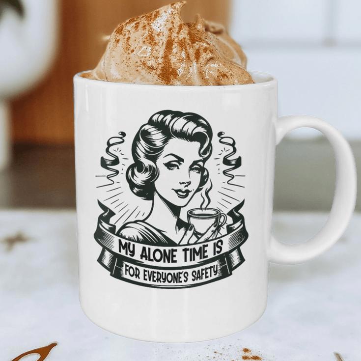 My Alone Time Is For Everyone's Safety Introvert Safety Graphic Print Coffee Mug My Alone Time Is For Everyone's Safety Introvert Safety Graphic Print Coffee Mug