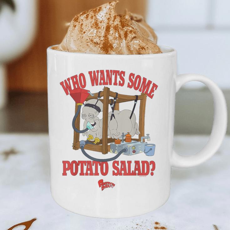 American Dad Who Wants Some Potato Salad Roger Cartoon Graphic Print Coffee Mug