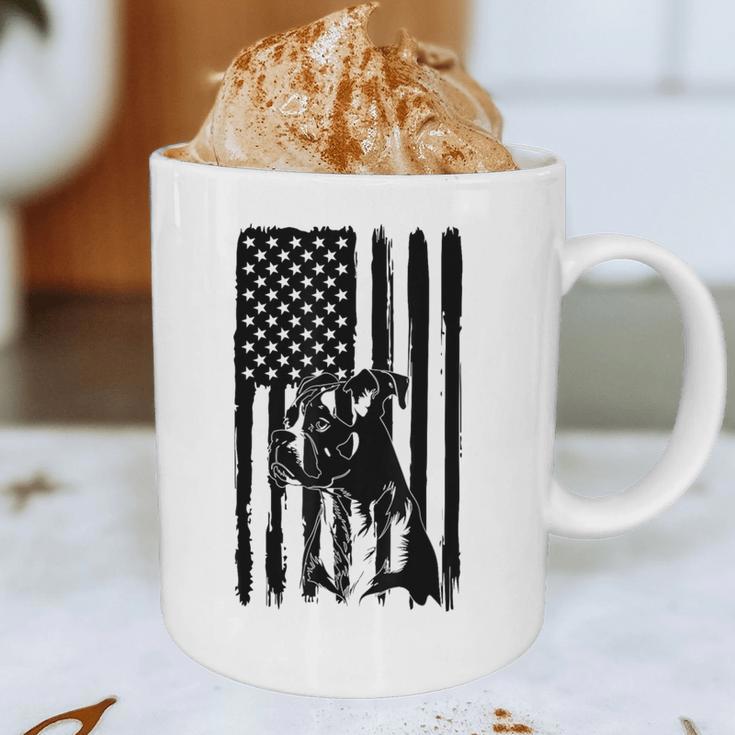 American Flag USA Patriot Boxer Dog Dad Graphic Print Coffee Mug American Flag USA Patriot Boxer Dog Dad Graphic Print Coffee Mug