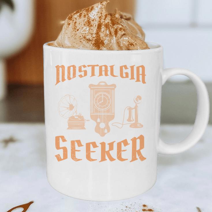 Antique NOSTALGIA SEEKER Antique Collector Graphic Print Coffee Mug Antique NOSTALGIA SEEKER Antique Collector Graphic Print Coffee Mug